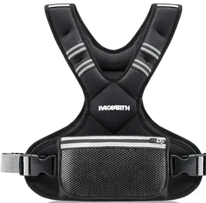 Weighted Vest for Men & Women (4-32lbs) – X-Shape Workout Vest with Weight Packs, Zipper Pocket | Running, Rucking, Strength Training