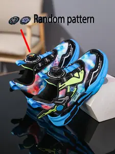 Boys' Soft Sole Waterproof Leather Transformers Trendy Running Shoes, Athletic Shoes, Suitable for Hiking, Sports, Climbing, Trek Shoe