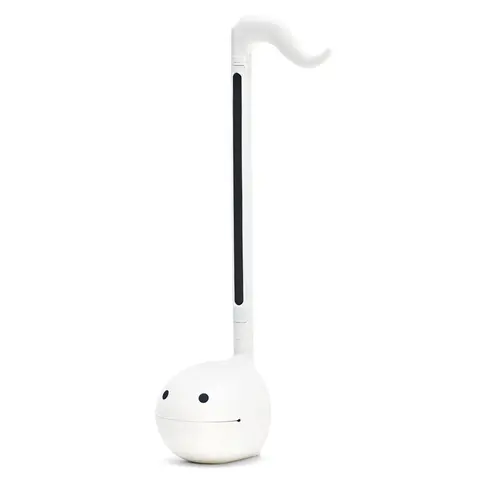 Otamatone Regular [White] - Japanese Musical Instrument Electronic Synthesizer - Maywa Denki Studio - Fun Gift for Children, Teens, & Adults