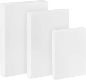 12-Pack White  Boxes with Lids  Multi-Pack  Wrap Boxes for Clothes, Apparel, Christmas and Births, Assorted Sizes