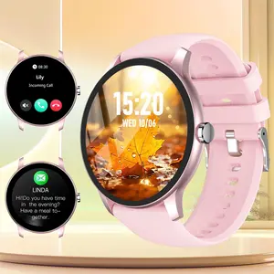 Smart Watch with Wireless Calling & Multiple Sports Modes, Call & Message Alerts, Outdoor Wearable Device Compatible iOS/android