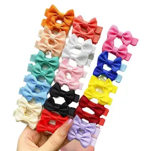 30PC Women's Cute Bowknot Hair Clips - Elegant Claw Barrettes Daily/Gift School Winter Outfit Accessories