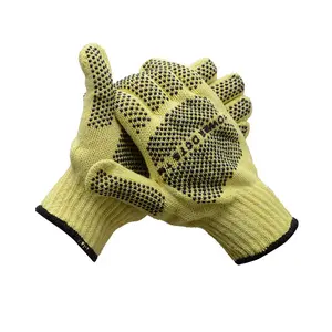 Double-sided PVC Bead Gloves, Thickened Anti-slip Wear-resistant Gloves, Suitable for Construction Work and Labor Protection, Factory Quality