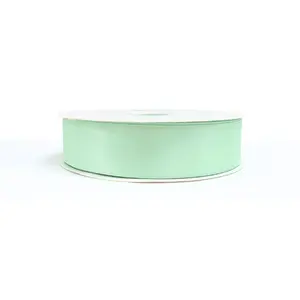 1 1/2"  Mint Blue Satin Ribbon Double-face 100 Yds