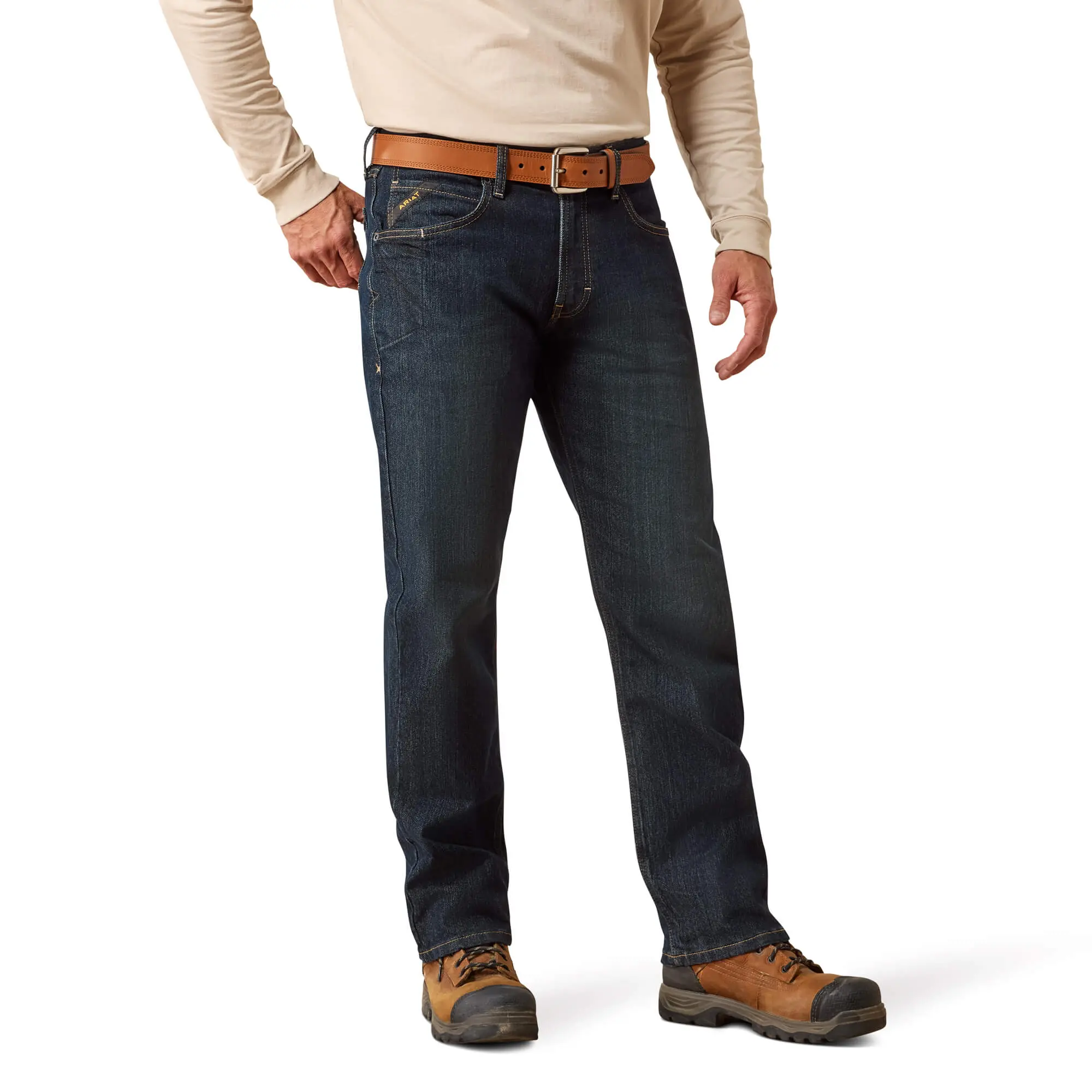 Men's Rebar M4 Relaxed DuraStretch Basic Stackable Straight Leg Jeans