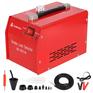 ANDEMAN 12V Smoke Machine Leak Detector: Professional EVAP & Exhaust Vacuum Diagnostic Tool with Built-in Air Pump