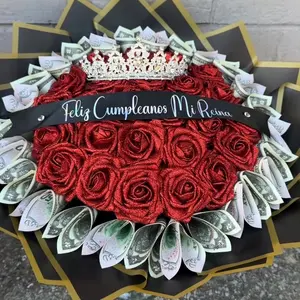 Luxurious Glitter Eternal Rose Bouquet