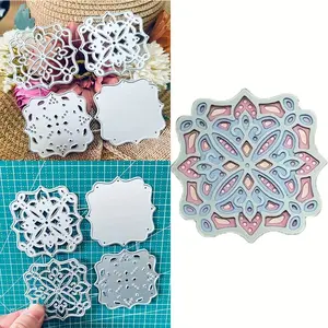 Multi-Layered Metal Carbon Steel Knife Mold, Paper Cutting Embossing Die Set, Creative Craft Kit, Durable Craft Tool for DIY Projects & Artistic Creations