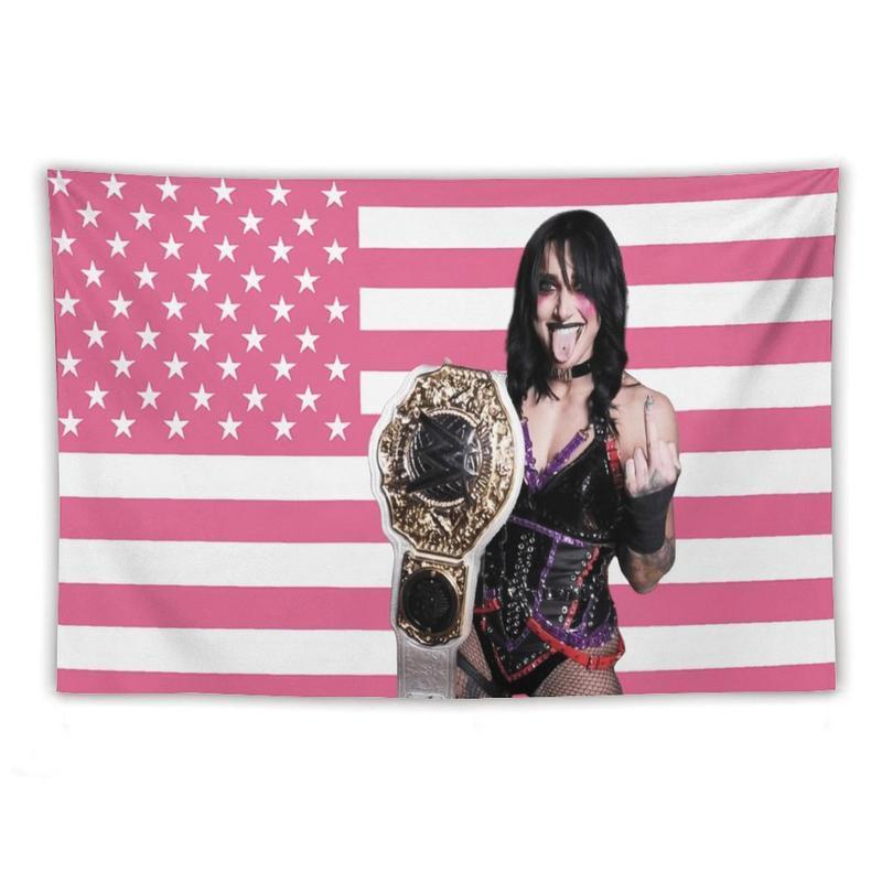 Rhea and Ripley wall tapestry poster for college dorm cave bedroom living room office party decoration gift Decorative Light