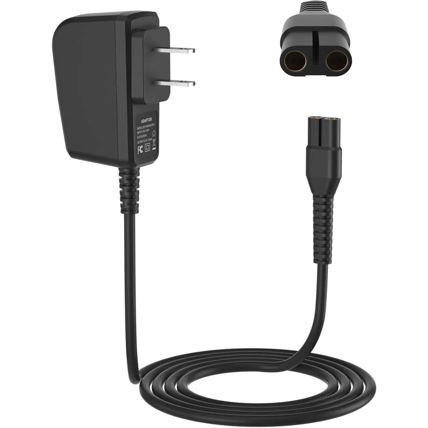 4.3V Power Charger Fit for Philips Norelco OneBlade A003900 QP2520 QP2520/90, QP2520/72, QP2520/70 QP2521 QP2522 QP2515 MG5700 MG3720 Electric Shaver