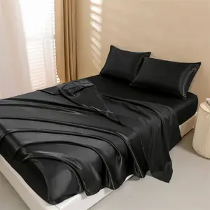 Silk Touch Satin Bed Sheets