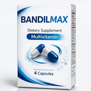 BandilMax Multivitamin Dietary Supplement - 4 Capsules for Nutrient Support