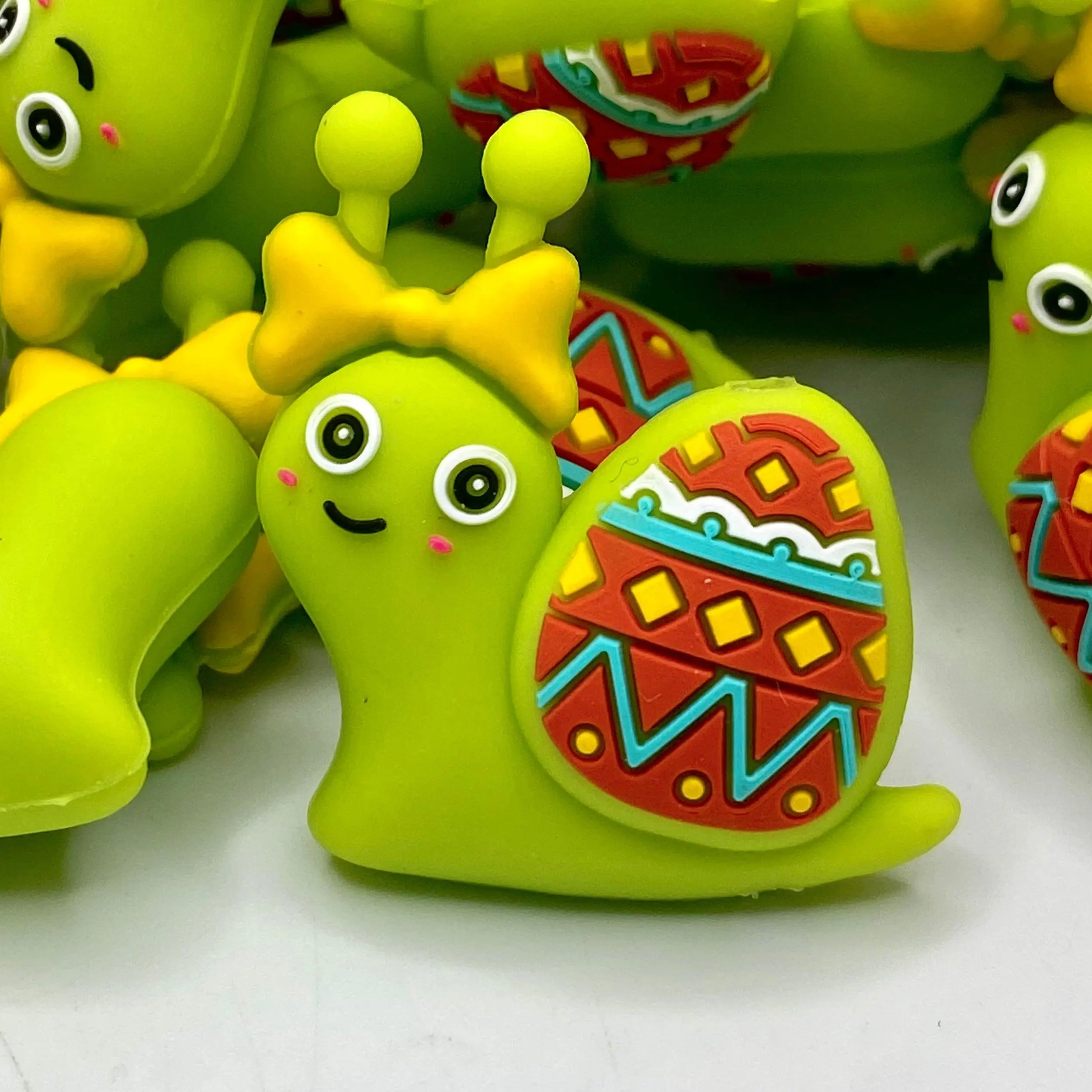 1pc Hi My Name Is Shelly 3D Silicone Focal Beads for Beaded Pens & Accessories DIY Supplies