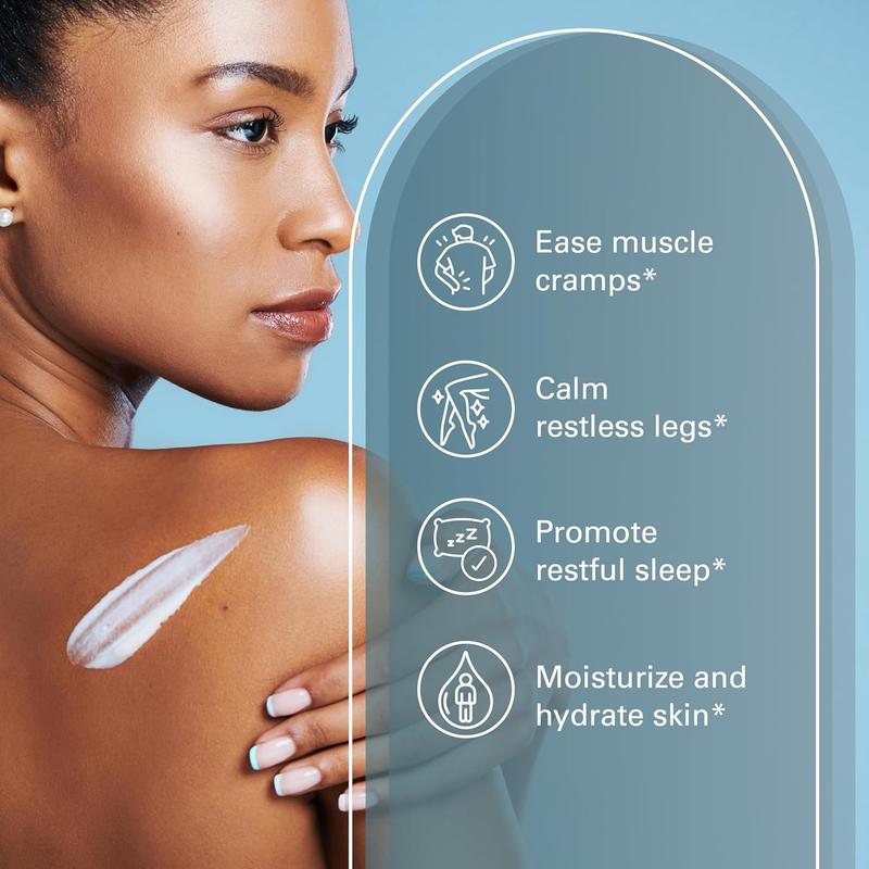 M3 Naturals Magnesium Lotion & Massage Oil Bundle - Soothes Sore Muscles, Relieves Cramps, Moisturizes Skin, Ideal for Sleep & Leg Cramps, Suitable for Sensitive Skin, Organic Coconut & Shea Butter, Moisturizing Body Care