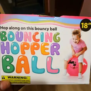 Bouncing Hopper Ball Game Gift Set for Outdoor and Indoor Activities - Durable and Lightweight Toy for Kids of All Ages - Sports Toys