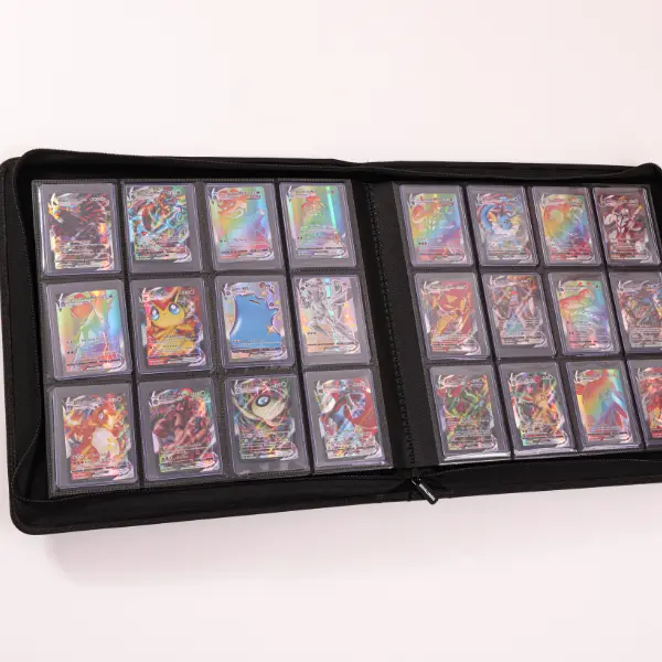 XL Heavy Duty Toploader Binder Large 4x3 12 Pocket Holds Up to 384  Toploaded Cards Durable Protection for Trading Card Collectors - TikTok Shop