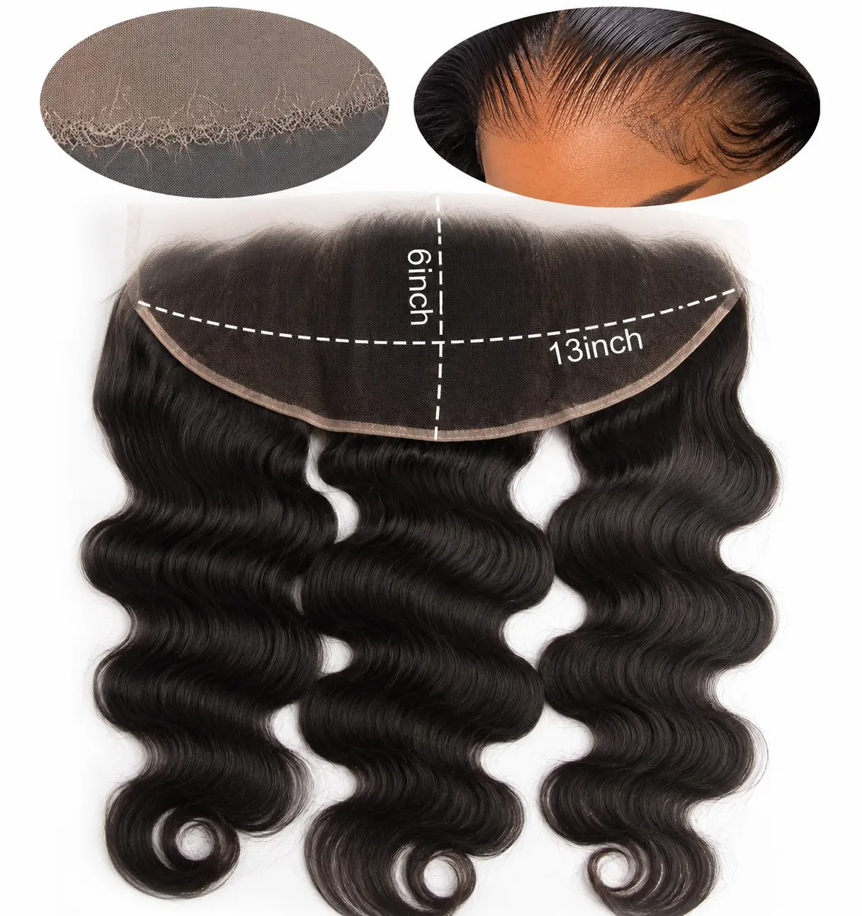 Body Wave 13 X 6 HD lace frontal