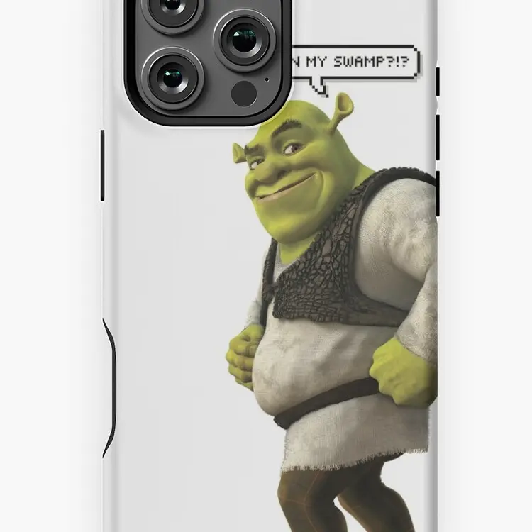 Shrek  for phone case ip 11 12 13 14 15 16 Pro Max Plus Mini, phone case ss Model