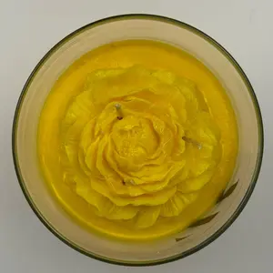 Peony Glow Candle Collection for Room Decoration - Fragrant Aromatherapy Candle - Fragrance, Scent Scented