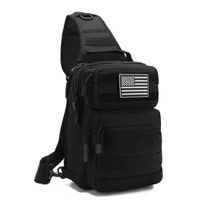 Tactical Sling Bag Pack Military Rover Shoulder Sling Backpack EDC Molle Assault