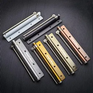 SnapFixMate Automatic Door Closer, Zinc Alloy Safety Spring Door Closer Adjustable 50 kg Closing Door Hinge,dealsforyoudays