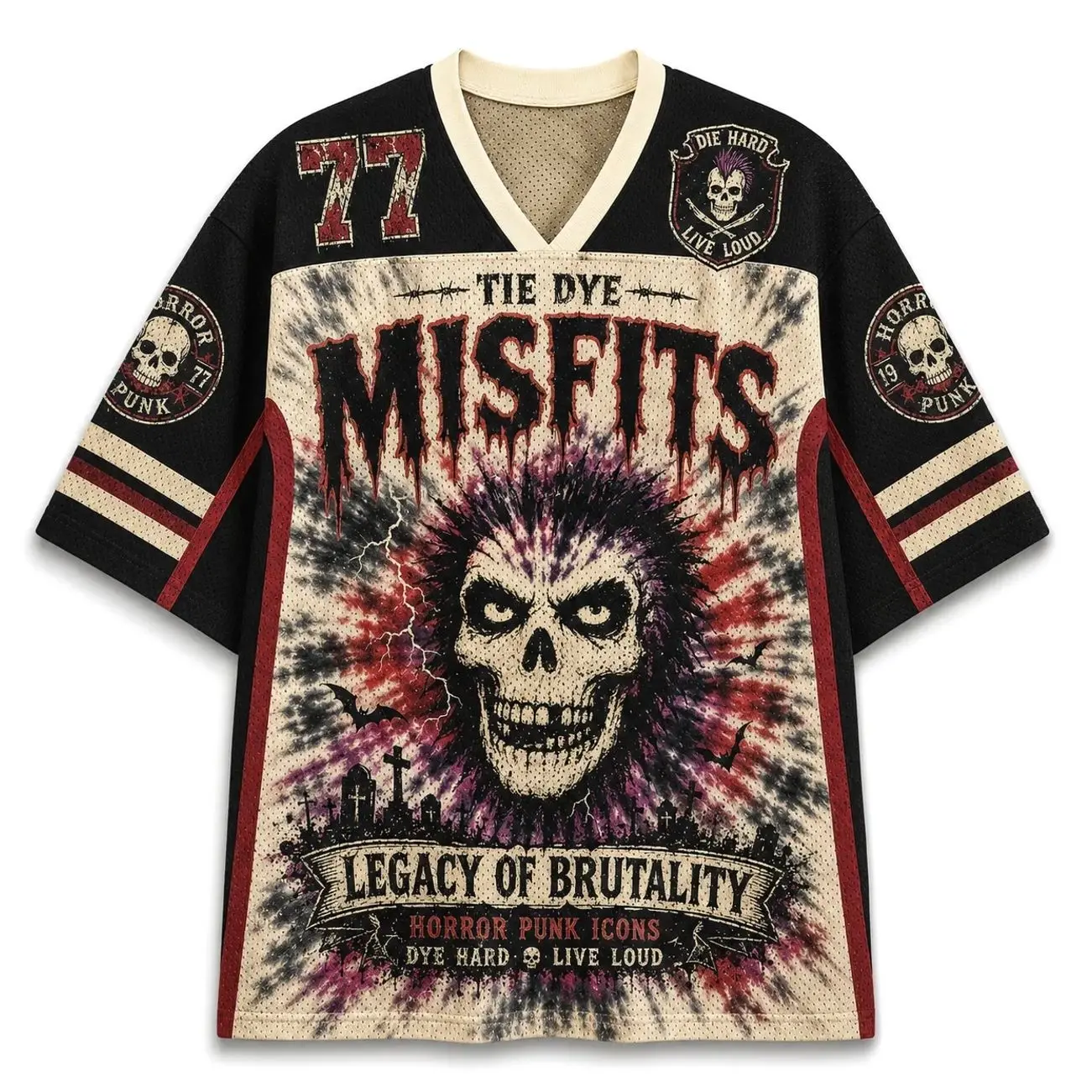 Misfits The Crimson Ghost Mesh Jersey OE4