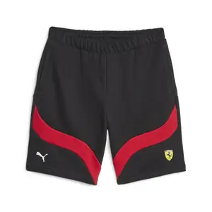 PUMA Mens Scuderia Ferrari Race Statement Shorts Casual Bottoms Casual - Black
