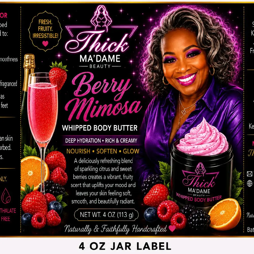 Berry Mimosa Whipped Body Butter