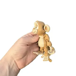 Milo the Hanging Monkey - Office Fun – Poseable Hanging Figure - Home Décor Decor Room