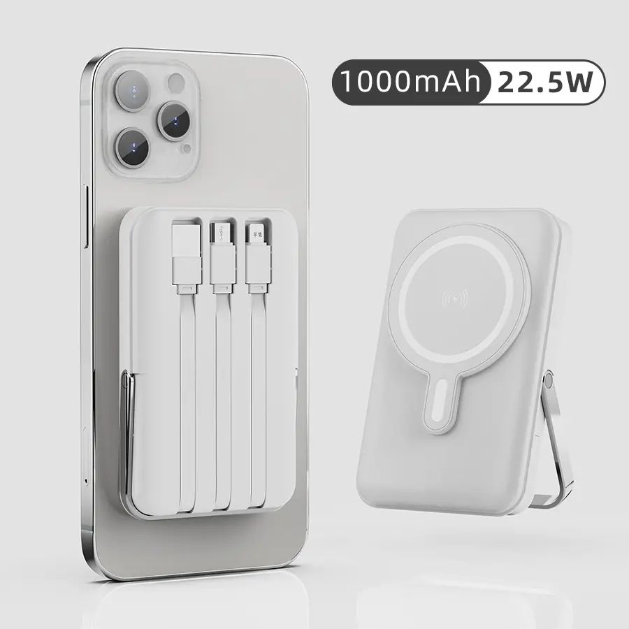 10000mAh-White 15W