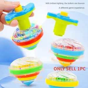 Colorful Plastic Gyroscope Set for Kids, Multi-Color Rotating Battle Toy, Durable Parent-Child Educational Gift, Perfect for Christmas & Birthday, Fidget Spinning Tops