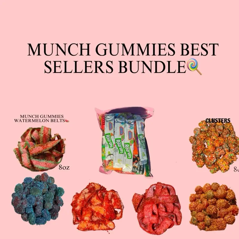 MUNCH GUMMIES ~ FAVORITE bundle