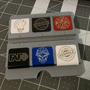 Engraved Hat Clips with Matching Hardhat Sticker- Many Designs to Choose From, Customs Available. The Best Price on Tiktok