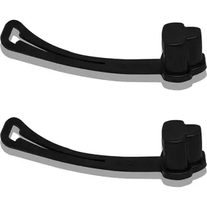 2PCS 3 Prong Plug Protector Outdoor Plug Cover for Engine Block Heater Cords, Weatherproof Extension Cord End Cover for Outside, Universal Socket Power Boots Protective for 120 Volt Plugs