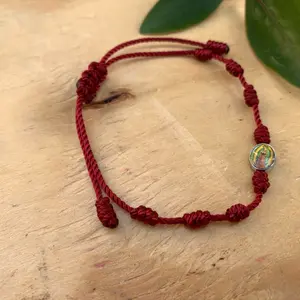 Red  thread Virgen de Guadalupe Bracelet