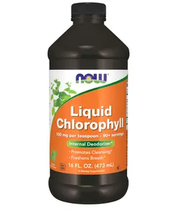 NOW Foods Supplements, Liquid Chlorophyll, Super Concentrated, Internal Deodorizer*,Boost Energy, Mint Flavor, 16-Ounce