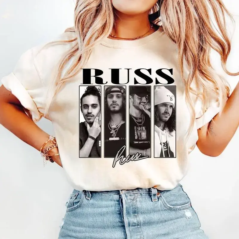 Russ Music Shirt, Rap Shirt, Casual Clothing, Russ Fan T-shirt, Gift For Him, Gift For Her