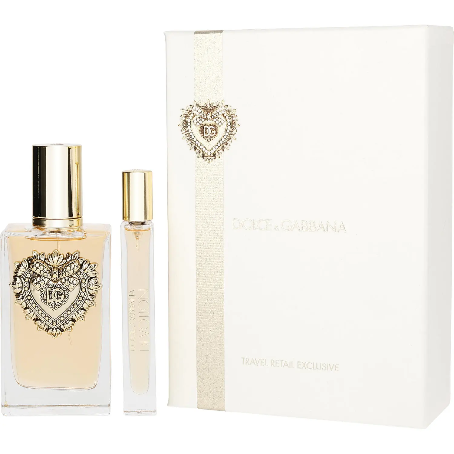 Dolce & Gabbana Devotion Set-Eau De Parfum Spray 3.3 Oz & Eau De Parfum Spray 0.34 Oz Mini For Women