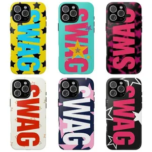 Star SWAG Design Phone Case, Luxury Midnight Swag TPU Shockproof Cover Compatible with iPhone 11, 12, 13, 14, 15, 16, 17 & more