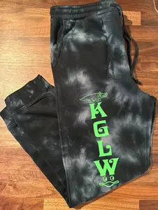 Green Coast Co | King Gizzard | KGLW Jogger | Fishing for Fishies | Tie Dye | Sweatpants | King Gizzard and the Lizard Wizard | Joggers | Sweats