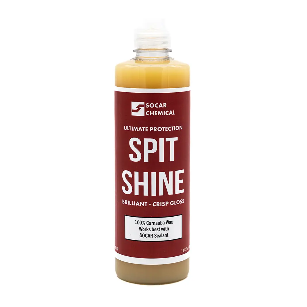 Spit Shine Carnauba Spray Wax for Car Truck RV and Motorcycle