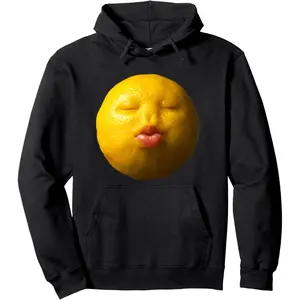 Niche lemon meme funny brainrot silly Pullover Hoodie