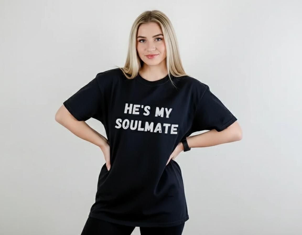 Matching Couples Shirts, Funny His and Hers T-shirts, Soulmate Shirt, Couples Gift, Mismatched Tee, Funny Shirt Saying, His and hers shirt, Matching couples tee, Funny couples shirt