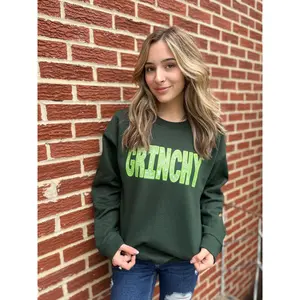 Green Grinchy Sweatshirt
