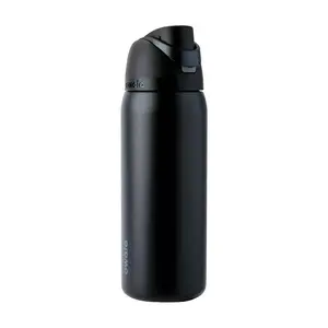 Owala FreeSip Very Very Dark Bottle | 24oz 32oz Insulated Leak-Proof 🖤