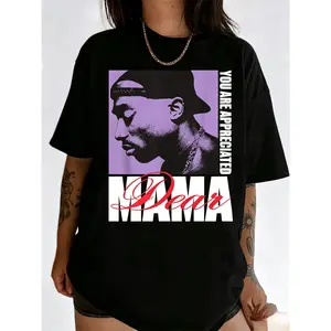 Tupac Dear Mama Shirt, Vintage Tupac Shakur Shirt, 2Pac 90s Shirt, 2Pac Shakur Shirt, Vintage 90s Bootleg Tupac Shirt, 90s Merch, Hip Hop 90s Shirt, Hip Hop Legends Shirt, Rapper Merch Shirt, 2pac Graphic Tee