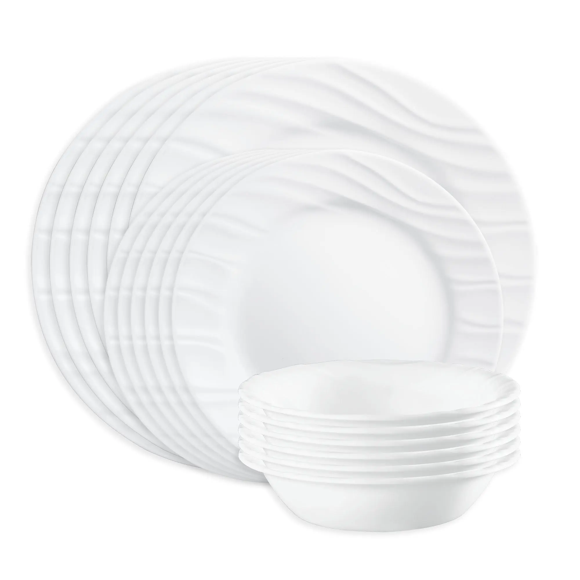 Corelle® Swept 18-piece Dinnerware Set, Service for 6