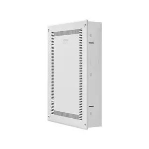 VEVOR Structured Media Enclosure, 20-Inch, Recessed in-Wall Media Box with Cover, Wall-Mount Cable Management Box Kit, Structured Wiring Multi-Media Cabinet, Cold-Rolled Steel, for TV Home Theater