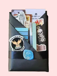 Dark Romance Book - Blind Date with a Spicy Novel Plus Bookish Items