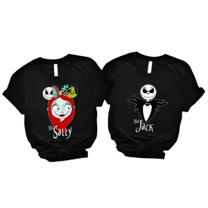 Jack And Sally Couples Matching Outfits, Her Jack Shirt, His Sally Tee